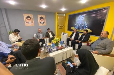 بازدید سرپرست دفتر صنایع برق و الکترونیک وزارت صمت از نمایشگاه الکامپ + تصاویر