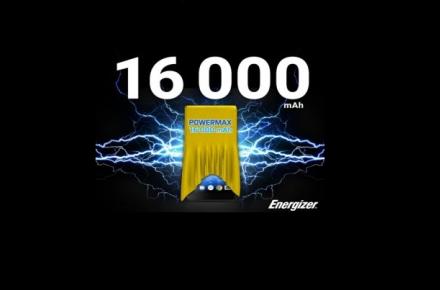 گوشی جدید Energizer با باتری 16000 میلی‌آمپر ساعتی