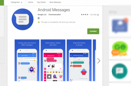 راه‌اندازی نسخه تحت وب پیامرسان اندروید