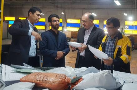 بررسی فرآیندهای پستی در مراکز تجزیه و مبادلات داخلی و هاب بین الملل