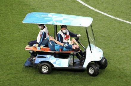 پست اینستاگرامی سردار با قلب آبی درباره مصدومیتش