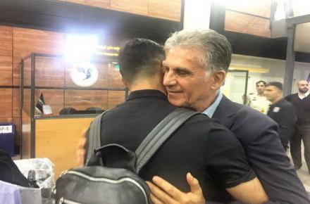 اشک‌های کی‌روش در زمان خداحافظی