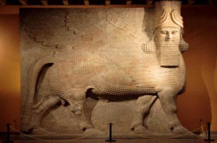 کشف مجسمه شگفت‌انگیز در عراق(+عکس)