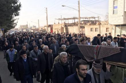 گزارش تصویری/ مراسم تشییع و اقامه نماز بر پیکر حاج غلامرضا فاتح