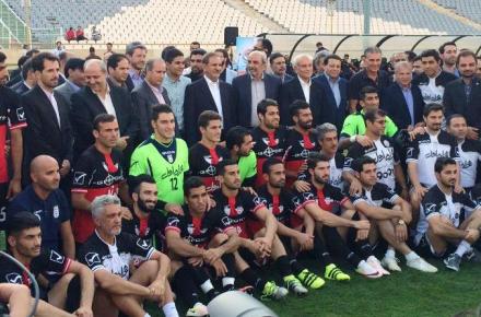 تقدیر جهانگیری از همراه اول برای حمایت از تیم‌های ملی فوتبال