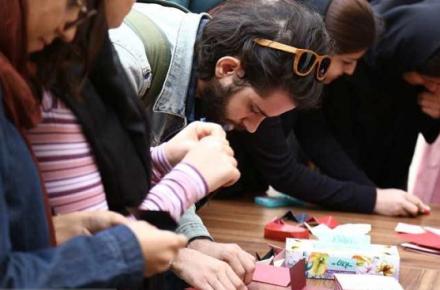 مراسم گرامیداشت روز جهانی اوریگامی در اینورس 