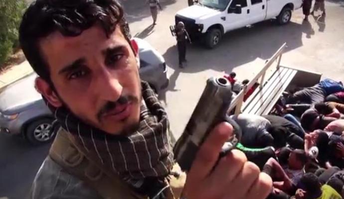 18+/ تصاویر و فیلم هولناک جنایت داعش در اسپایکر عراق