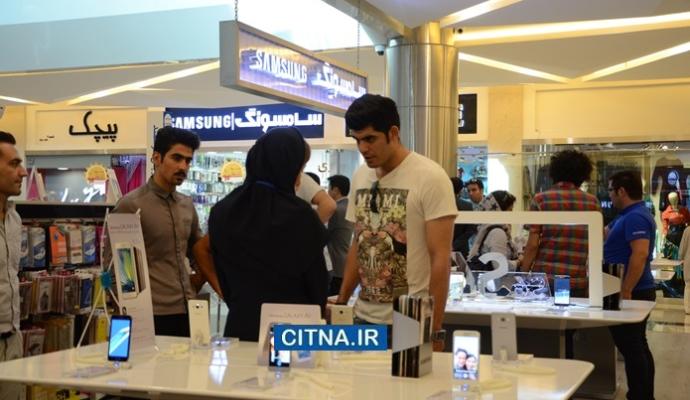 گزارش تصویری/ افتتاح برند شاپ سامسونگ در مجتمع تجاری کوروش
