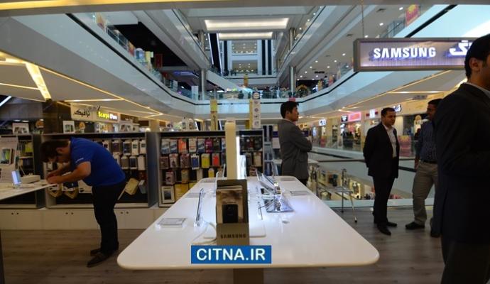 گزارش تصویری/ افتتاح برند شاپ سامسونگ در مجتمع تجاری کوروش