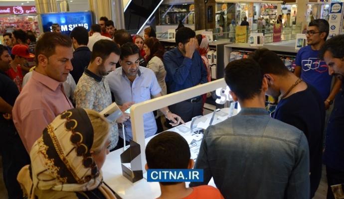 گزارش تصویری/ افتتاح برند شاپ سامسونگ در مجتمع تجاری کوروش