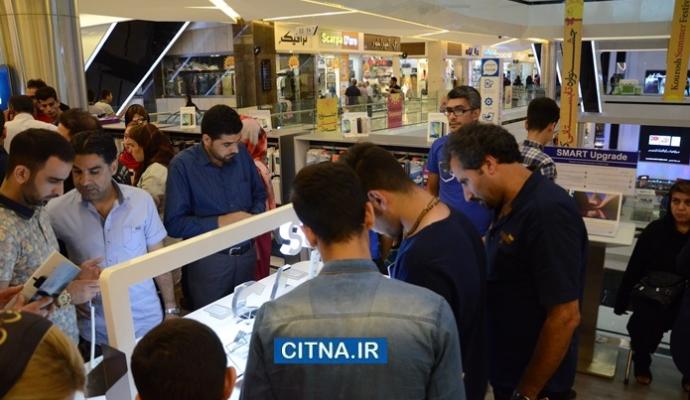 گزارش تصویری/ افتتاح برند شاپ سامسونگ در مجتمع تجاری کوروش
