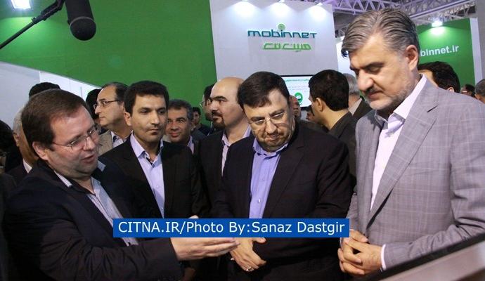 گزارش تصویری سیتنا از بازدید دکتر فیروزآبادی از تلکام 2015