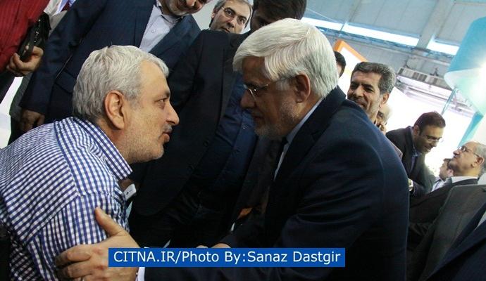 گزارش تصویری/ بازدید دکتر عارف از دستاوردهای همراه اول در نمایشگاه تلکام 2015 