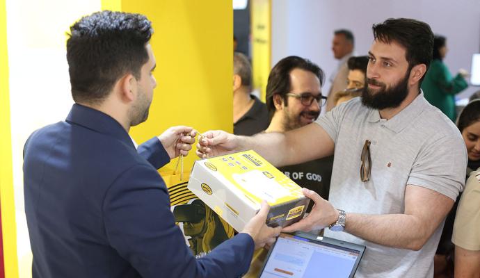 گزارش تصویری از حضور ایرانسل در سومین روز نمایشگاه الکامپ 2023