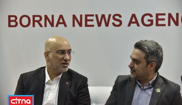 گزارش تصویری سیتنا/ بازدید مدیرعامل رایتل از نمایشگاه مطبوعات 