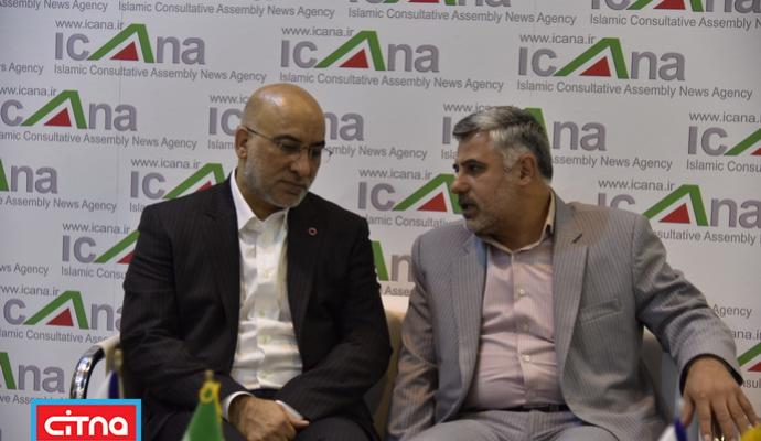 گزارش تصویری سیتنا/ بازدید مدیرعامل رایتل از نمایشگاه مطبوعات 