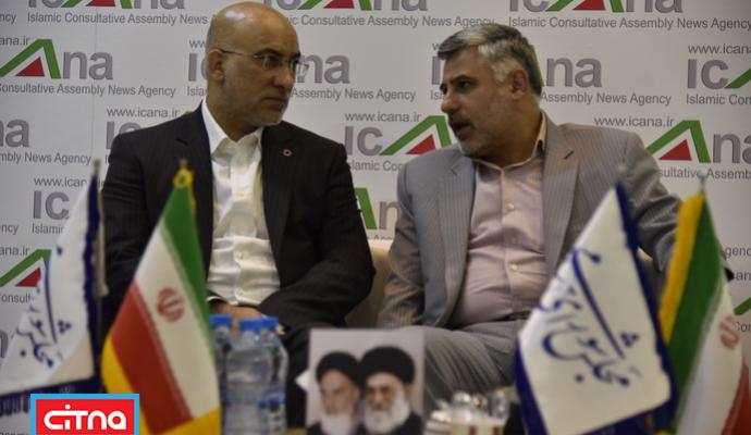 گزارش تصویری سیتنا/ بازدید مدیرعامل رایتل از نمایشگاه مطبوعات 