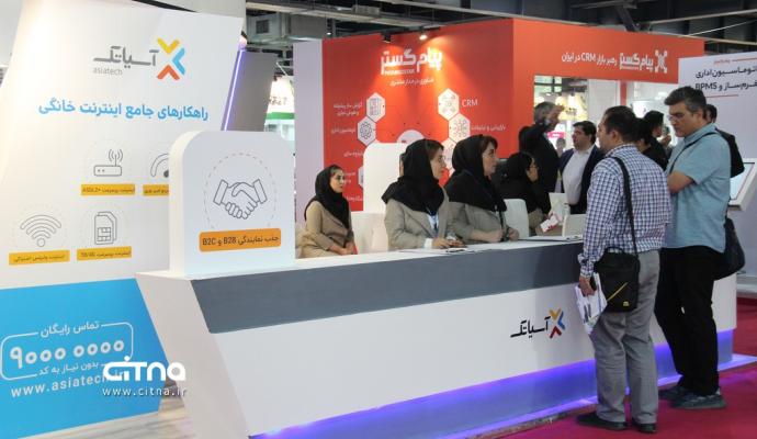 گزارش تصویری سیتنا از حضور آسیاتک در نمایشگاه الکامپ ۱۴۰۲