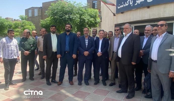 بهره‌برداری از ششمین طرح نجما در شهرستان پاکدشت و رونمایی از سوئیچ داخلی آوا + تصاویر و فیلم