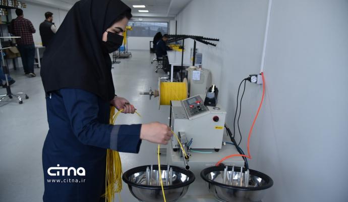 کارخانجات فعال در پروژه ملی فیبرنوری