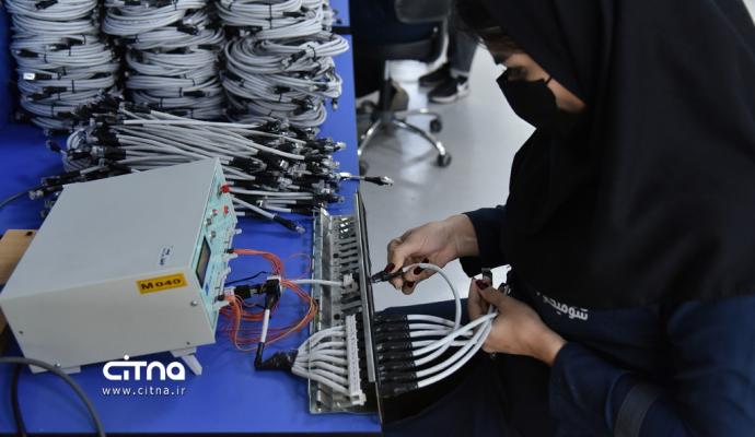 کارخانجات فعال در پروژه ملی فیبرنوری