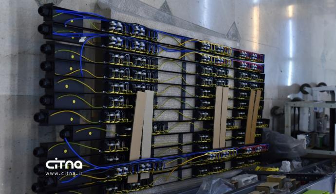 کارخانجات فعال در پروژه ملی فیبرنوری