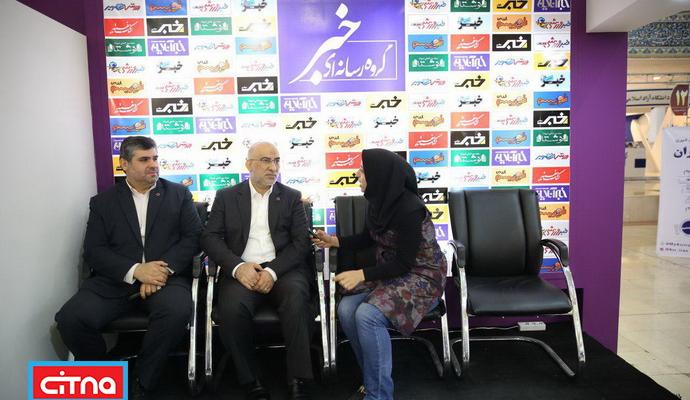 گزارش تصویری سیتنا/ بازدید مدیرعامل رایتل از نمایشگاه مطبوعات 