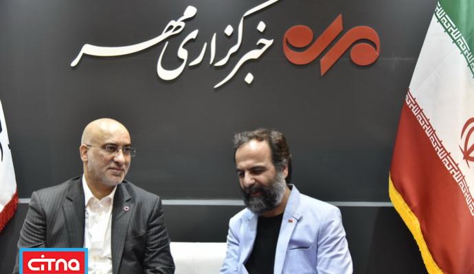 گزارش تصویری سیتنا/ بازدید مدیرعامل رایتل از نمایشگاه مطبوعات 