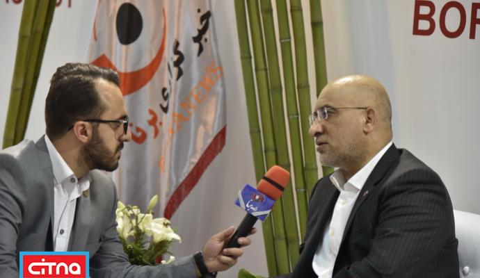 گزارش تصویری سیتنا/ بازدید مدیرعامل رایتل از نمایشگاه مطبوعات 