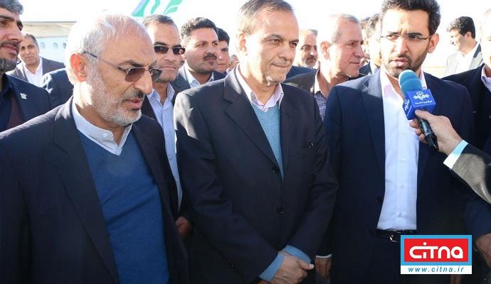 بازدید وزیر ارتباطات از مناطق زلزله زده‌ی استان کرمان (+تصاویر)