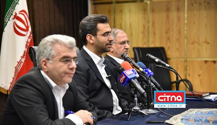 گزارش تصویری از نشست خبری وزیر ارتباطات با محوریت گزارش عملکرد 100 روز نخست