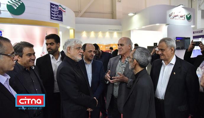 گزارش تصویری/ بازدید دکتر عارف از نوزدهمین نمایشگاه ایران تلکام