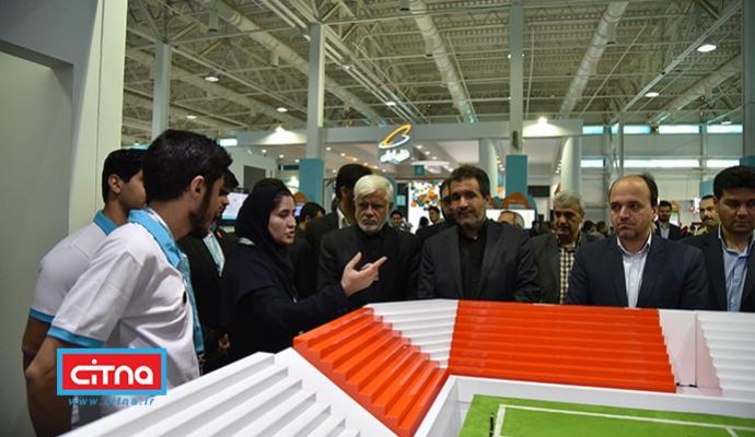 گزارش تصویری/ بازدید دکتر عارف از نوزدهمین نمایشگاه ایران تلکام