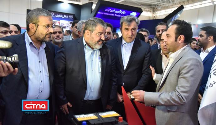 افتتاح ششمین نمایشگاه صنایع بومی پدافند غیرعامل با حضور سردار جلالی (+تصاویر)