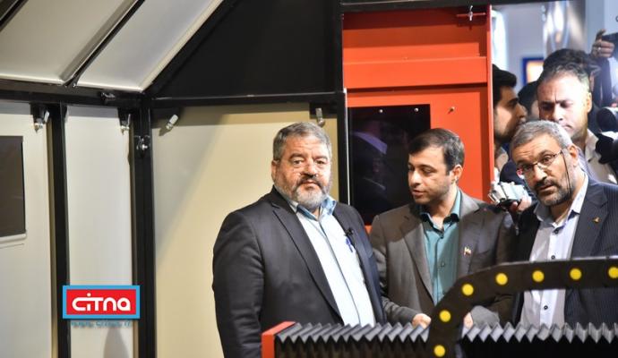 افتتاح ششمین نمایشگاه صنایع بومی پدافند غیرعامل با حضور سردار جلالی (+تصاویر)