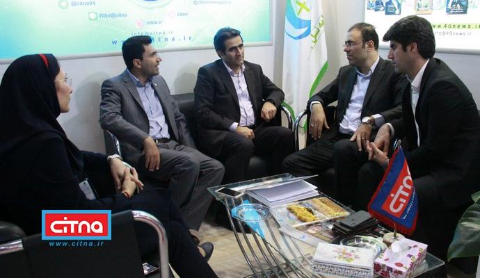 گزارش تصویری/ مهمانان سیتنا در نمایشگاه ایران تلکام 2018