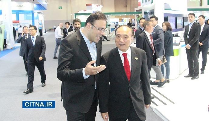 توجه ویژه‌ی دبیرکل ITU به پاویون ایران در نمایشگاه تلکام بوسان (+تصاویر)