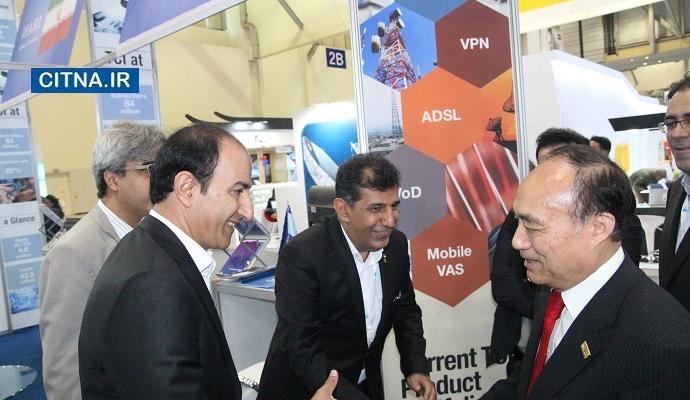 توجه ویژه‌ی دبیرکل ITU به پاویون ایران در نمایشگاه تلکام بوسان (+تصاویر)