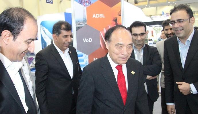 توجه ویژه‌ی دبیرکل ITU به پاویون ایران در نمایشگاه تلکام بوسان (+تصاویر)