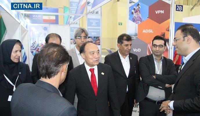 توجه ویژه‌ی دبیرکل ITU به پاویون ایران در نمایشگاه تلکام بوسان (+تصاویر)