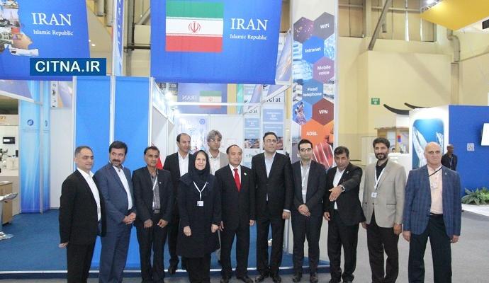 توجه ویژه‌ی دبیرکل ITU به پاویون ایران در نمایشگاه تلکام بوسان (+تصاویر)