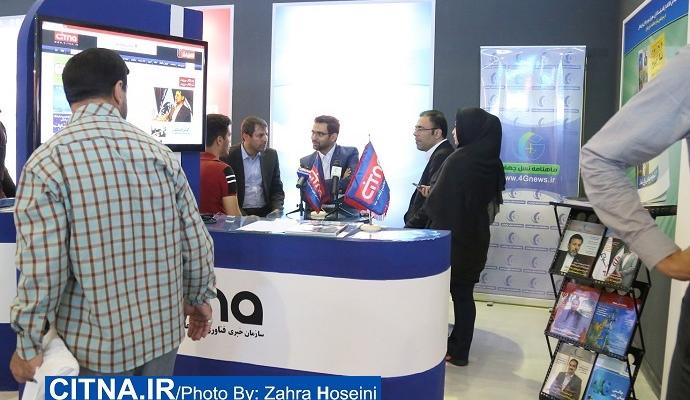 گزارش تصویری/ حضور معاون وزیر ارتباطات و مدیرعامل زیرساخت در غرفه‌ی سیتنا و نسل چهارم در تلکام