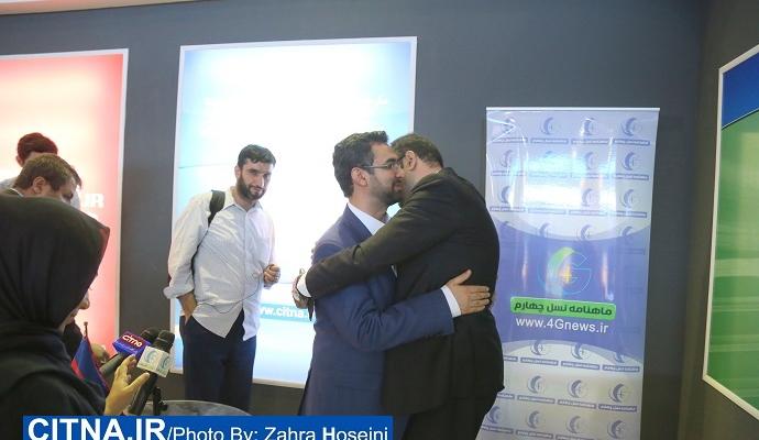 گزارش تصویری/ حضور معاون وزیر ارتباطات و مدیرعامل زیرساخت در غرفه‌ی سیتنا و نسل چهارم در تلکام