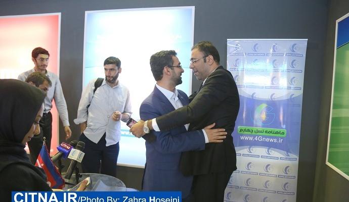 گزارش تصویری/ حضور معاون وزیر ارتباطات و مدیرعامل زیرساخت در غرفه‌ی سیتنا و نسل چهارم در تلکام