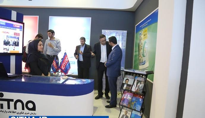 گزارش تصویری/ حضور معاون وزیر ارتباطات و مدیرعامل زیرساخت در غرفه‌ی سیتنا و نسل چهارم در تلکام