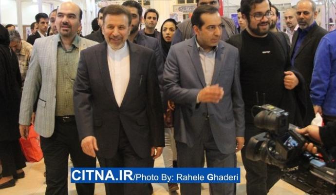 گزارش سیتنا از حضور دکتر واعظی در بیست و دومین نمایشگاه مطبوعات 