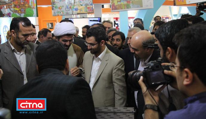 گزارش تصویری سیتنا از حضور وزیر ارتباطات در نمایشگاه مطبوعات