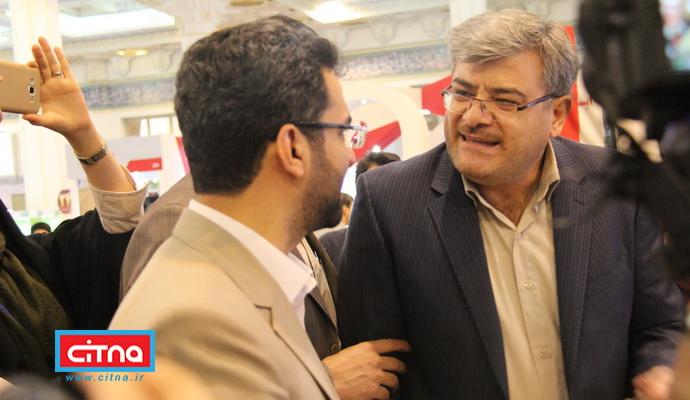 گزارش تصویری سیتنا از حضور وزیر ارتباطات در نمایشگاه مطبوعات