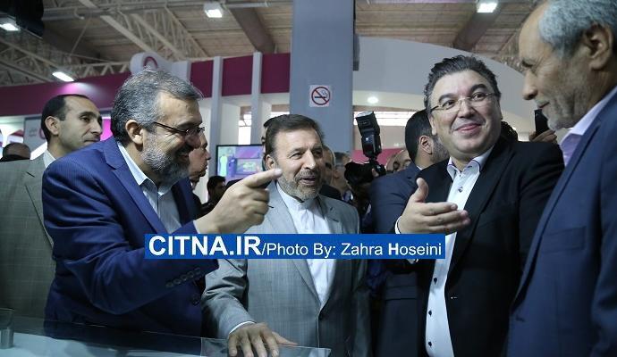 گزارش تصویری سیتنا/ بازدید چندین ساعته‌ی وزیر ارتباطات از نمایشگاه ایران تلکام ۲۰۱۶