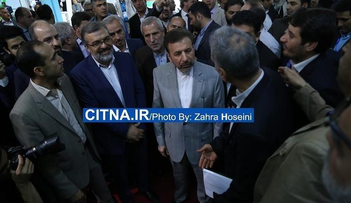 گزارش تصویری سیتنا/ بازدید چندین ساعته‌ی وزیر ارتباطات از نمایشگاه ایران تلکام ۲۰۱۶